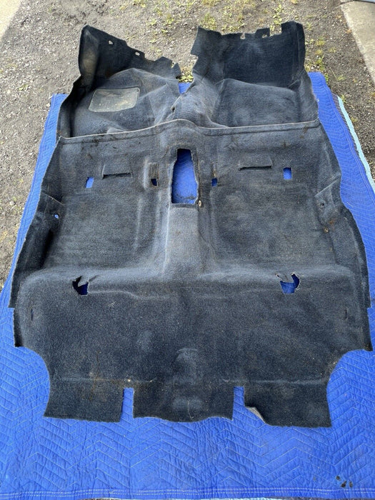 1986-1993 Volvo 240 245 *Wagon Only* Full Molded Carpet Set Dark Blue OEM #3661E