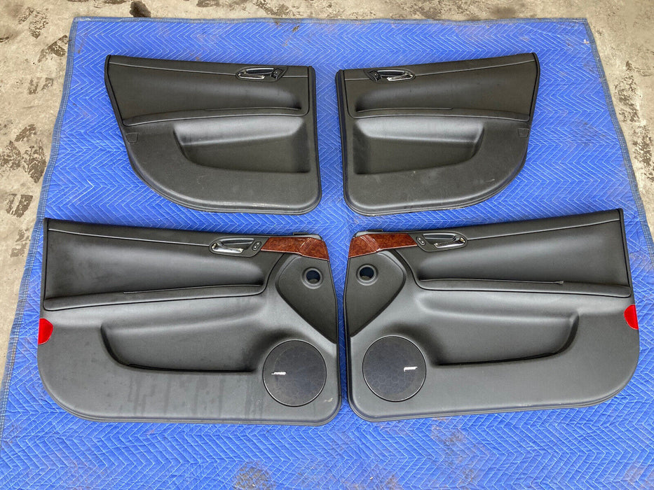 2006-2016 Chevy Impala GM Door Card Trim Interior Set Of 4 Sedan OEM #3103M