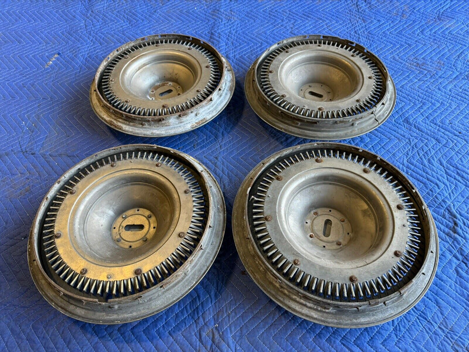 1968-1973 Corvette C3 Original Starburst Turbine Hub Cap Wheel Covers 15” #3208E