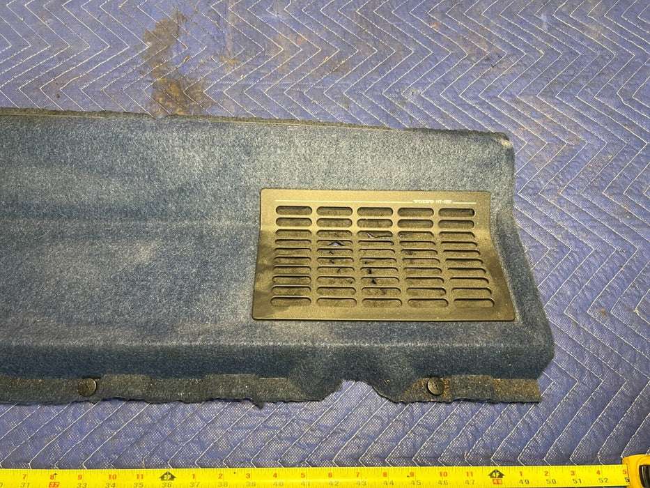 1984-1989 Volvo 740 760 Sedan Rear Deck Parcel Shelf Trim Speakers OEM #1560EM