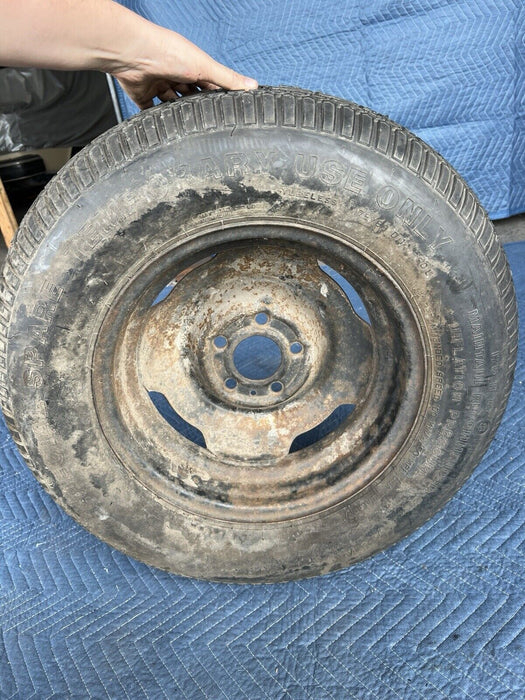 1986-1993 Volvo 240 244 245 Emergency Donut Spare Tire Temporary OEM #3601E