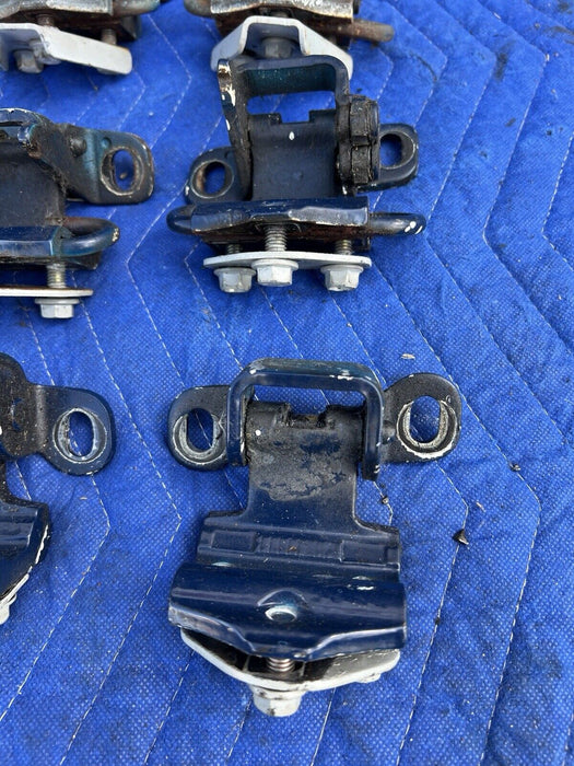 1986-1993 Volvo 240 245 Complete Set Of 8 Door Hinges Upper & Lower OEM #3649E