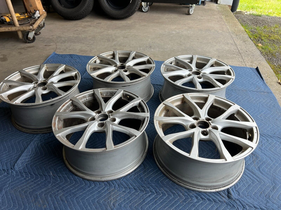 2007-2014 Audi A6 18"x 8" Aluminum Wheel Rim Set of 5 4F0601025CD OEM #1908EM