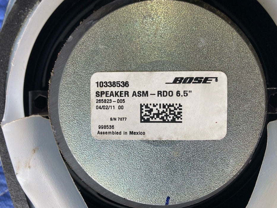 2006-2016 Chevy Impala GM Front Door Bose Speakers 10338536 OEM #3138M