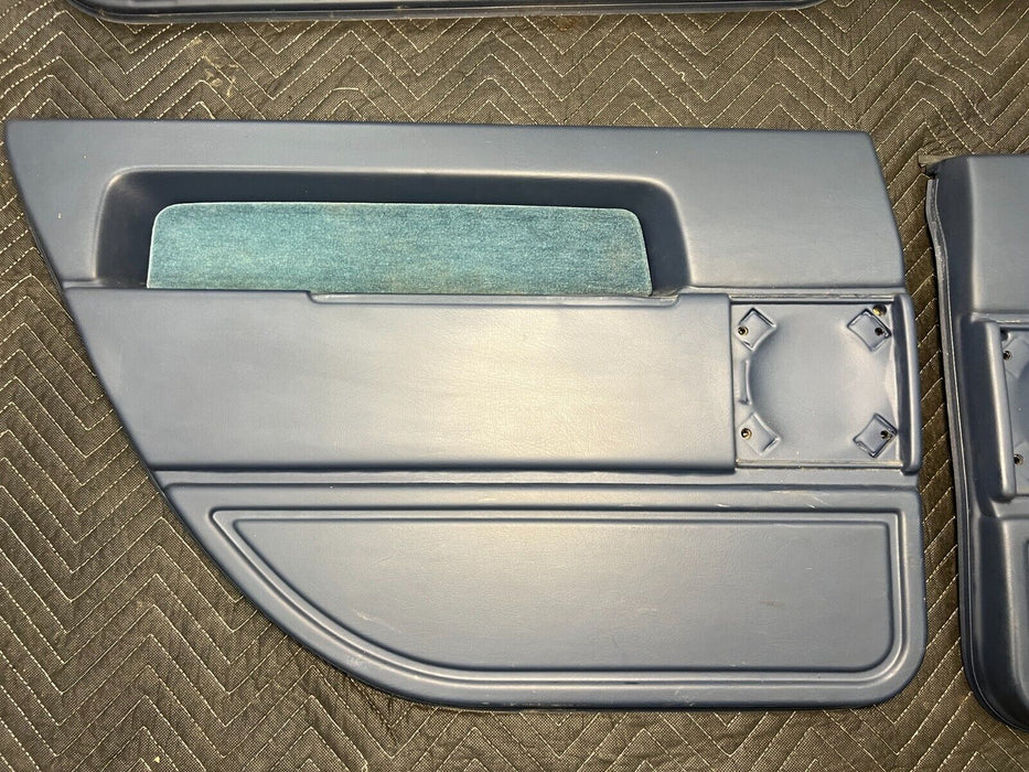 1984-1989 Volvo 740 760 Sedan Door Card Full Set RH LH Front Rear Trim OE#1546EM