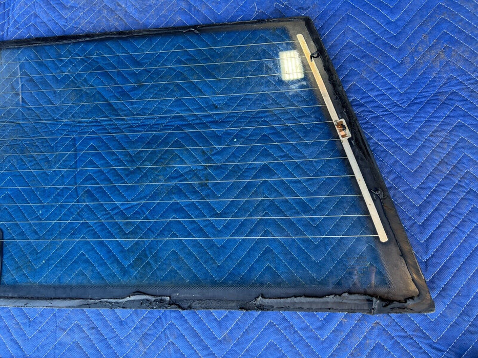 1984-1989 Volvo 740 760 Sedan Rear Window Glass Heated Defrost OEM #1623EM