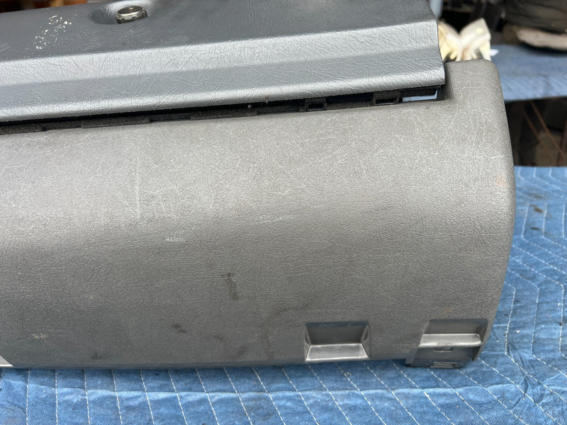 1992-1995 Volvo 940 740 Gray Glove Box Compartment & Lower Trim Panel OE #3245EM