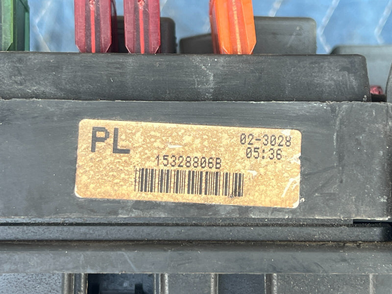 1999-2002 Chevy Silverado GM 1500 2500 Relay Fuse Box Assembly 15328 OEM #1742CN