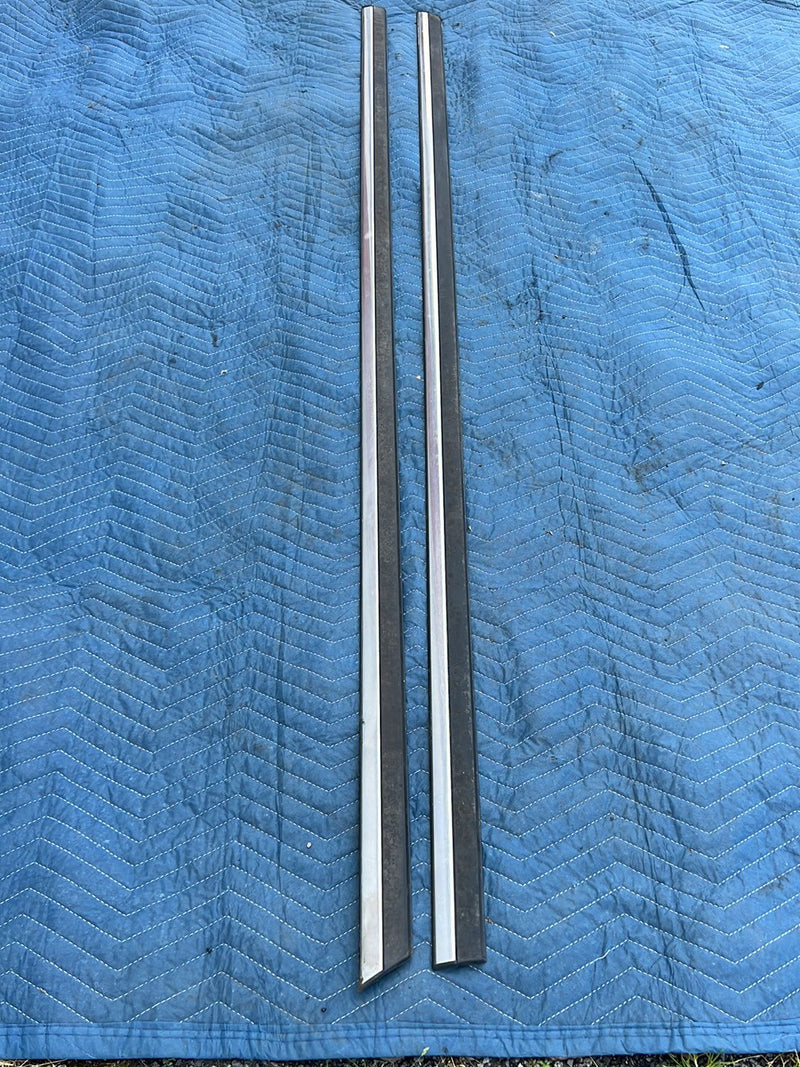 1975-1980 Volvo 244 240 Right &amp; Left Belt Line Trim Molding Chrome OEM #5420EM