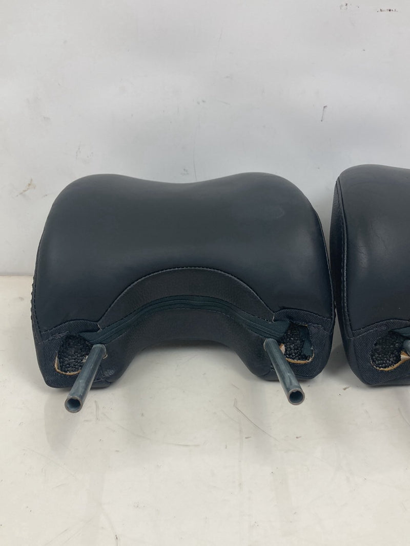 2005 Volvo XC90 I 275 Black Leather Headrest Front Pair 39808042 OEM #4860M