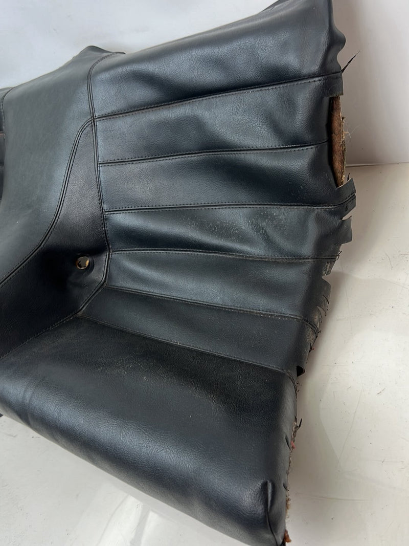 1983-1985 Porsche 944 Black Leather Rear Seat Assembly OEM #5713EM