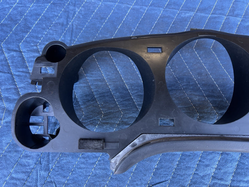 1998-2003 Jaguar XJR XJ8 Gauge Cluster Instrument Panel Surround Trim OEM #4616E