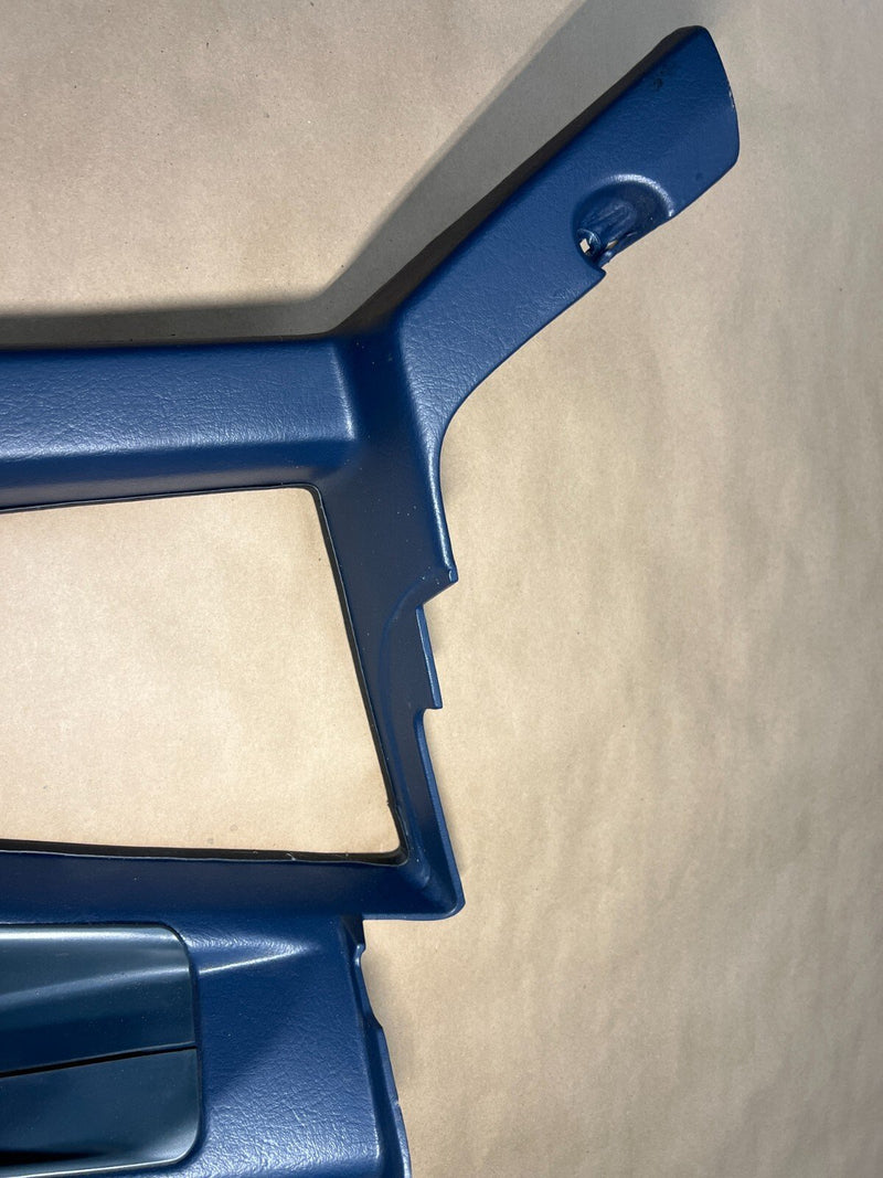 1984-1989 Volvo 740 760 Sedan Rear C Pillar Window Trim Dark Blue OEM #1552EM