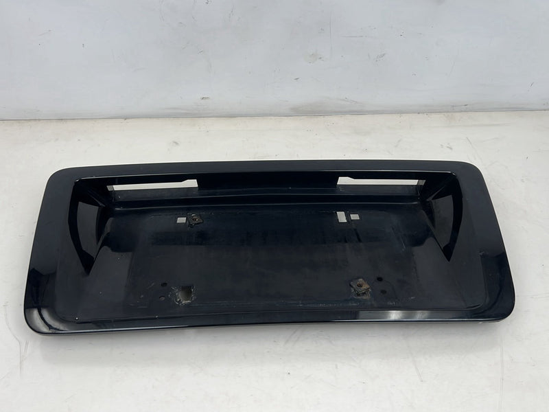 2001-2003 Audi S8 D2 A8 Rear Bumper License Plate Bracket Mount Black OEM #6108EM