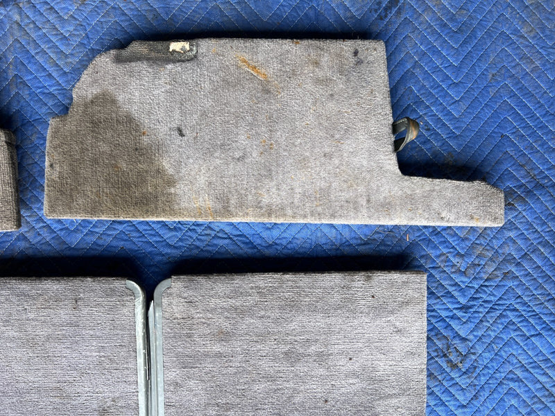1992-1995 Volvo 940 740 Wagon Rear Trunk Floor Carpet Panel Set OEM #3268EM