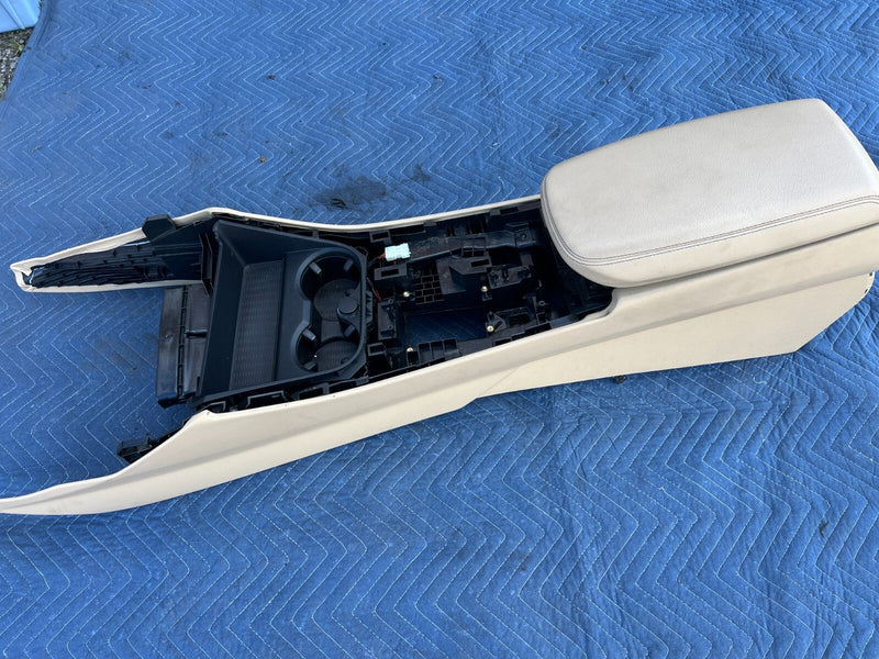 2011-2017 BMW X3 F25 Beige Center Console Arm Rest Storage Compartment OE#2404EM