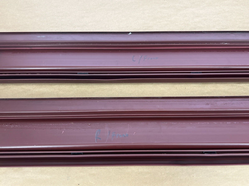 1979-1985 Mercedes 300SD W126 Scuff Plate Kick Panel Door Sill Set L/R OEM#283EM