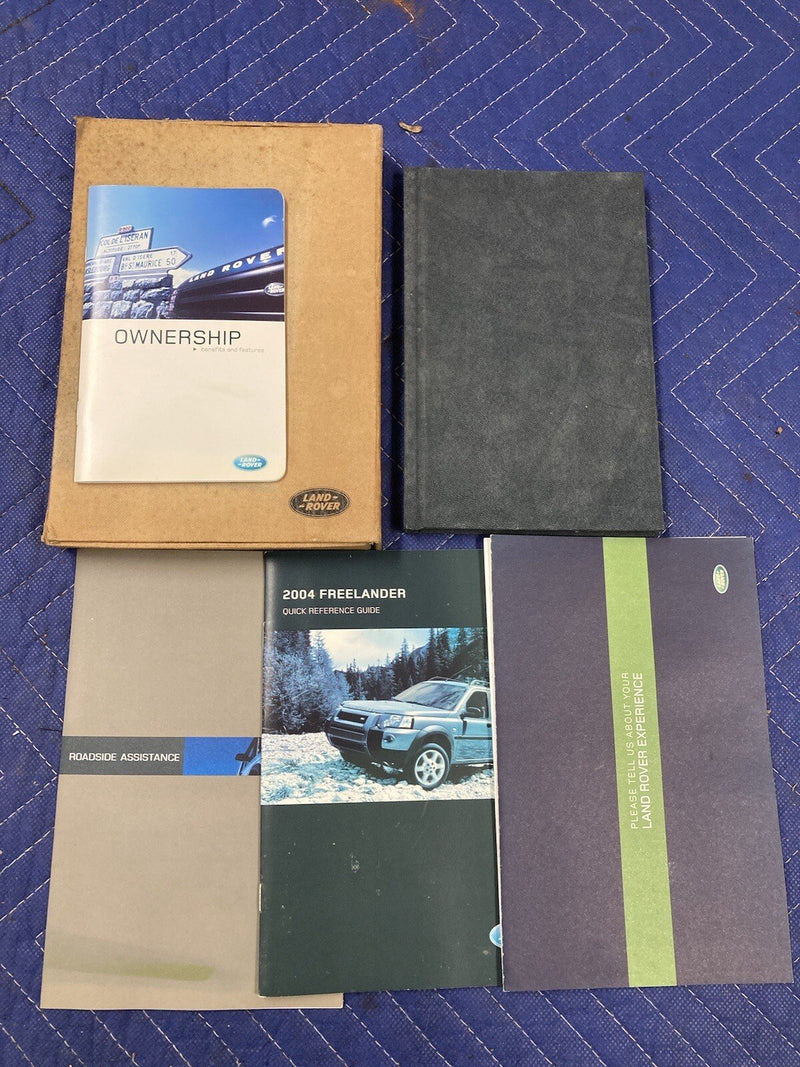 1998-2005 Land Rover Freelander Owners Operators Manual OEM #2972M