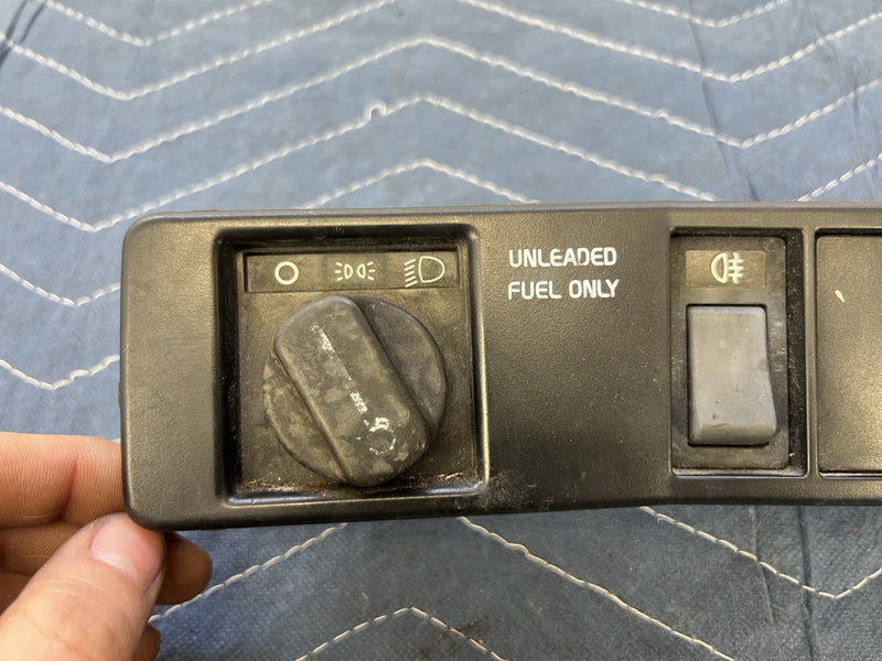 1992-1995 Volvo 940 740 Headlight Switch Fog Light& Dimmer Trim OEM 1379676 #6LB