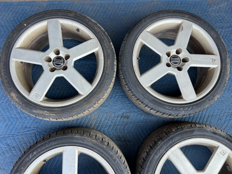 2005-2007 Volvo S60R V70R 18" x 8J Wheel & Tire Set of 4 30647397 OEM #2858EM