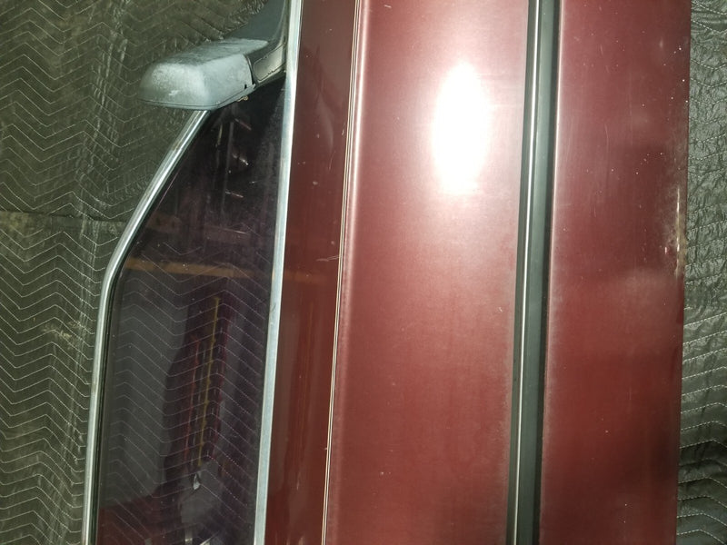 1984-93 BMW E30 318i 325i Front Passenger Right RH Burgundy Door Panel OE #CN601