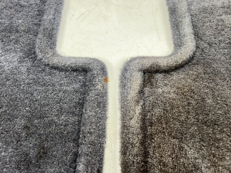 1998-2000 Volvo V70 S70 Front Rear LH RH Floor Mat Carpet Set Gray OEM #6342EM