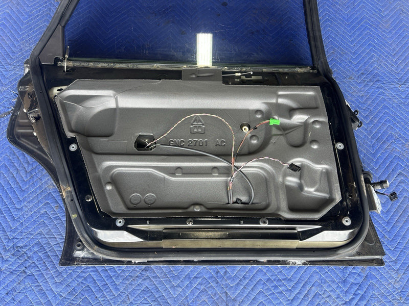1998-2003 Jaguar XJR XJ X308 Driver Left LH Rear Door Black Sedan OEM #4776E