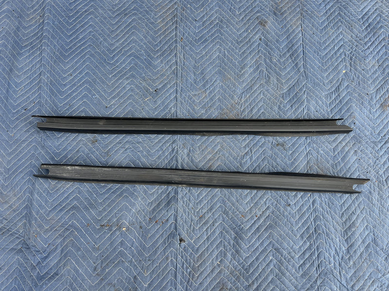 1967-1974 Volvo 140 142 Front Left & Right Door Sill Trim Scuff Plate OE #4978EM