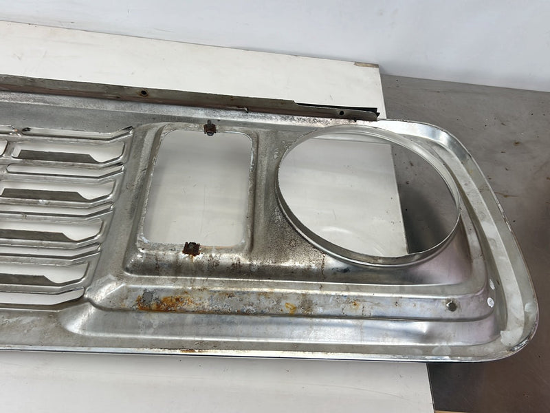 1977-1978 Dodge Truck Tin Front Grille D150 Pickup Aluminum Trim OEM ##6062EM