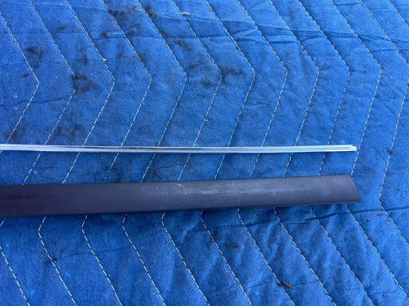 1986-1993 Volvo 240 244 Sedan Dash Vent End Corner Trim Pair Chrome OEM #4309EM