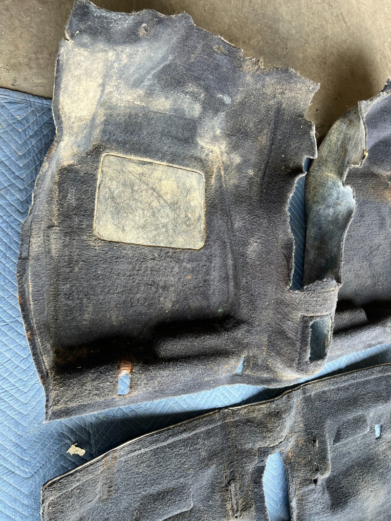 1986-1993 Volvo 240 245 *Wagon Only* Full Molded Carpet Set Black OEM #4144EM