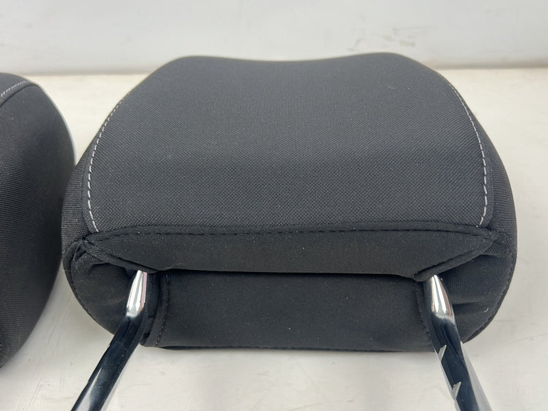 2013-2019 Ford Escape Front Right &amp; Left Headrest Black Cloth Pair OEM #5447EM