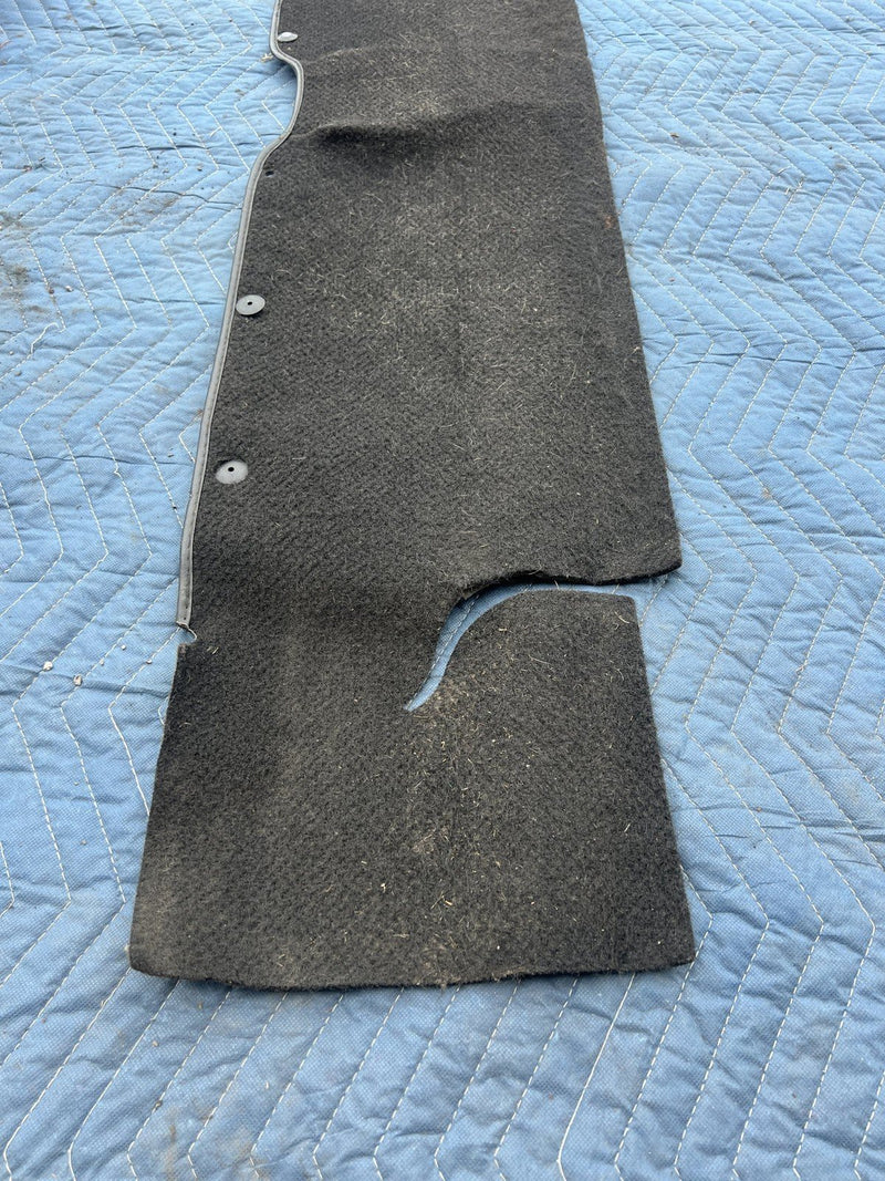 1985-1992 Volkswagen Golf Carpet Rear Trunk Right Left Black OEM