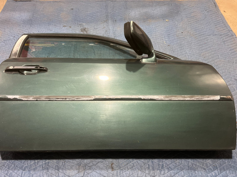 1983-1985 Porsche 944 Green Front Passenger Right RH Door Panel OEM #2507EM