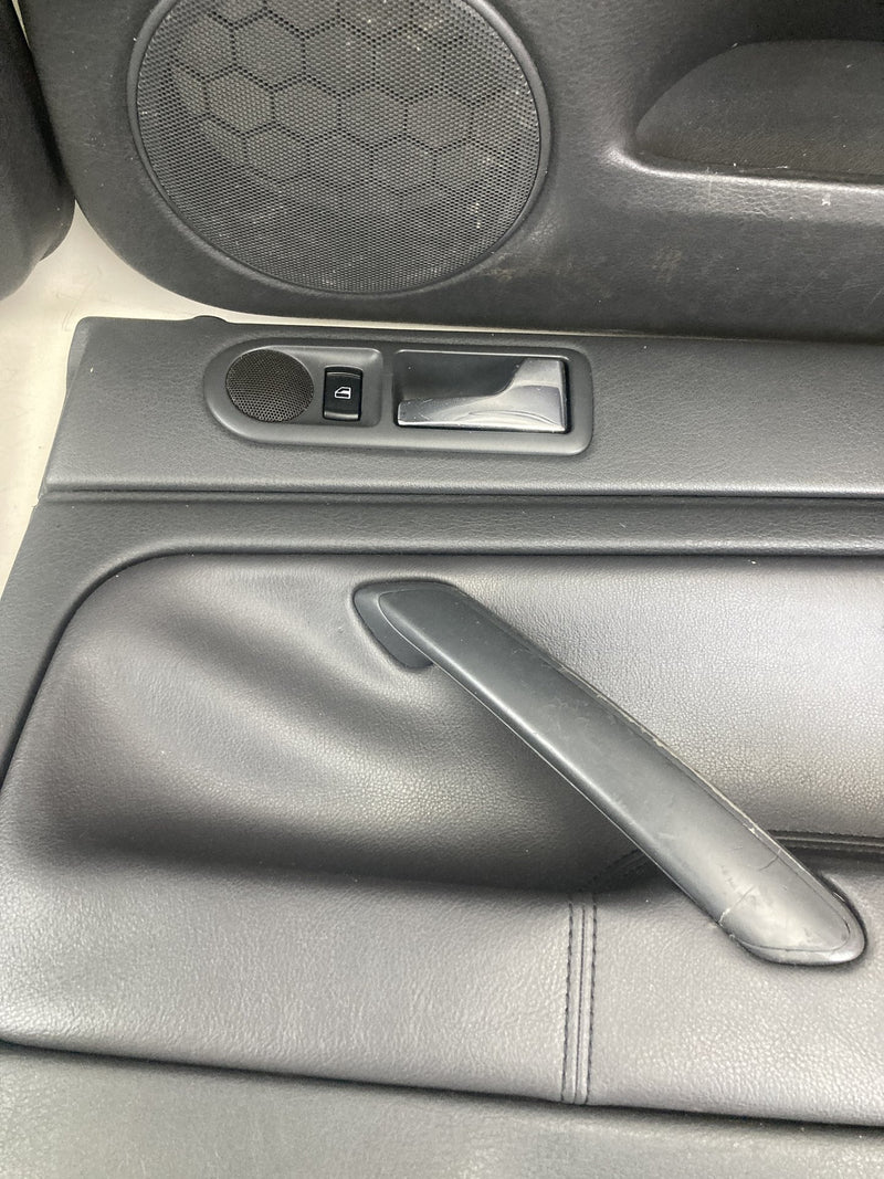 2001-2005 Volkswagen Passat Door Card Set of 4 Black OEM #5563M