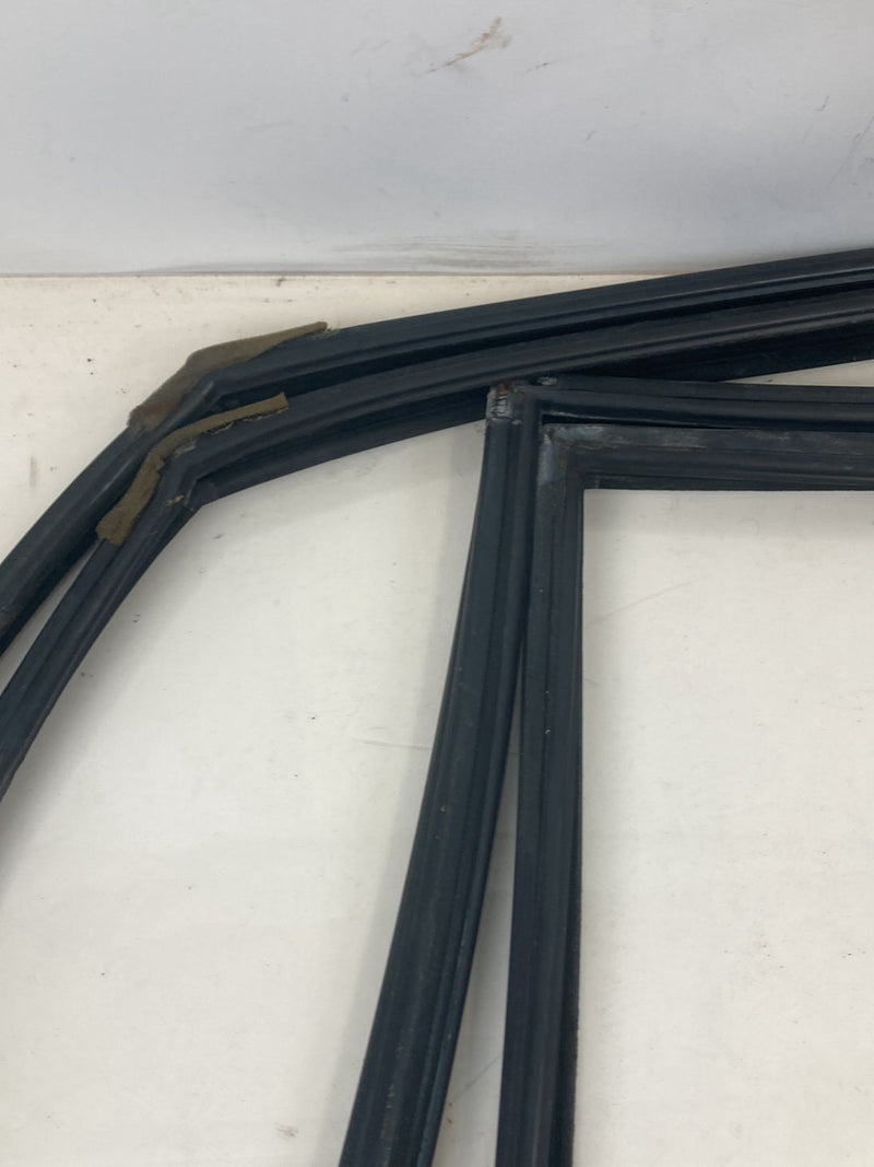 1986-1993 Volvo 240 244 Window Track Seal Gasket Set of 4 OEM #4886M