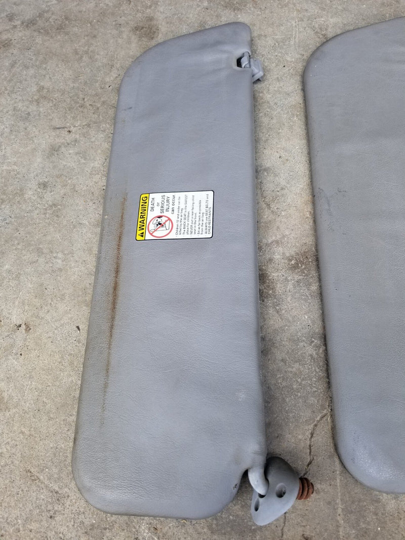1992-2007 Ford E150 E250 E350 Sun Visor Overhead Flip Down Panels OEM #880CN