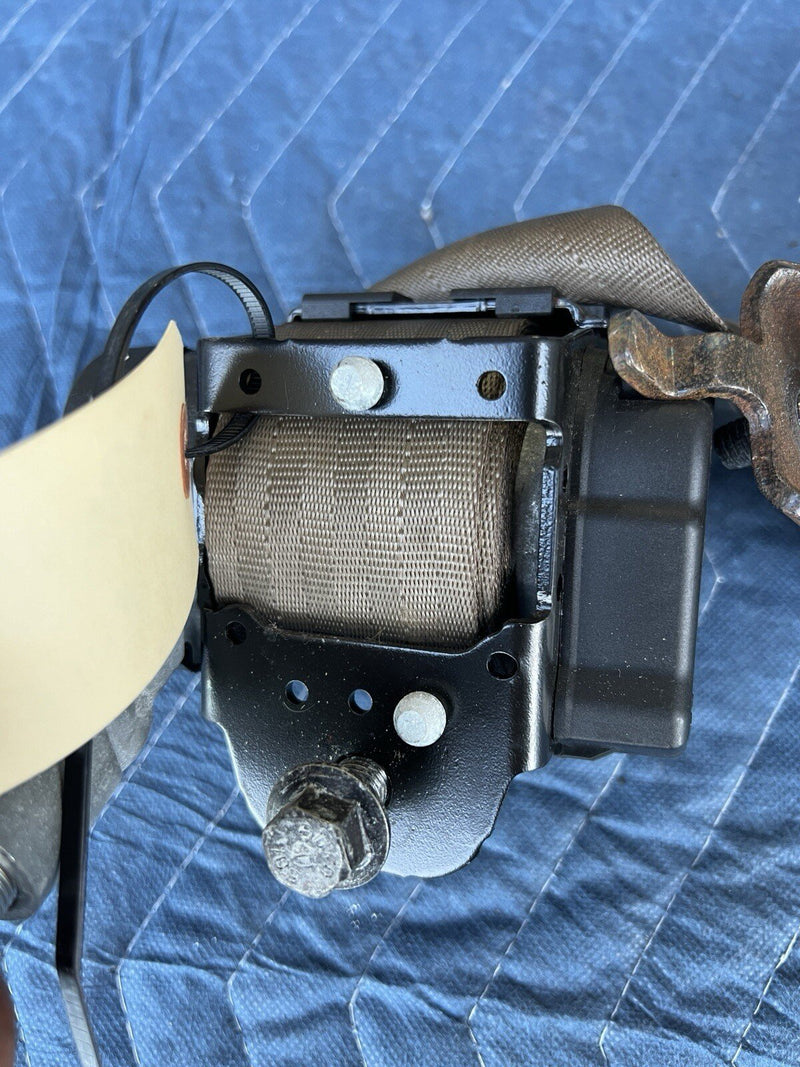 2008-2013 Volvo XC70 Wagon Driver Left Rear Seat Belt Retractor Tan OEM #4361E