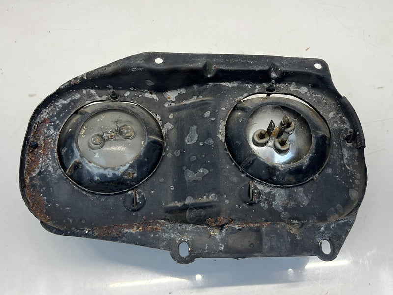 1975-1980 Volvo 244 240 Quad Headlight Set w/ Coffin Grille & Trim OEM #5294EM
