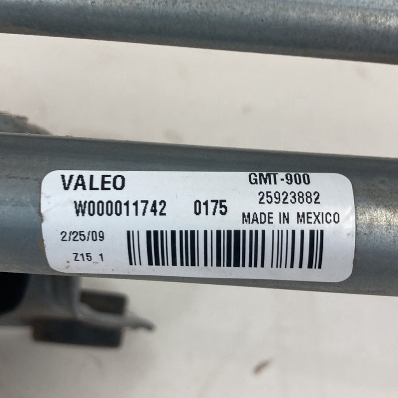 2007-2014 Chevrolet Silverado GMT900 Windshield Wiper Linkage Motor OEM #5342M