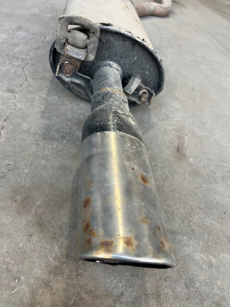 1983-1985 Porsche 944 Exhaust Down Pipe Muffler Resonator Assembly OEM #2467EM