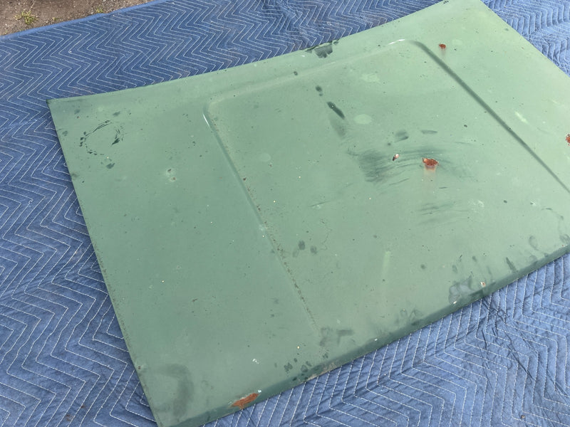 1967-1974 Volvo 140 142 Coupe Rear Deck Trunk Lid Panel Green OEM #4854EM
