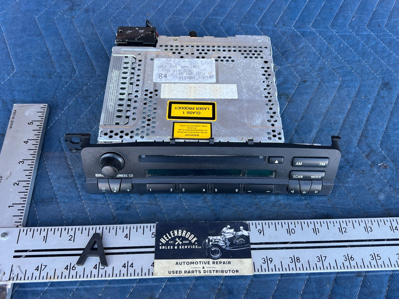 2000-2005 BMW 330xi 325xi E46 AM FM Stereo Radio Head Unit CD Player OEM #4761EM