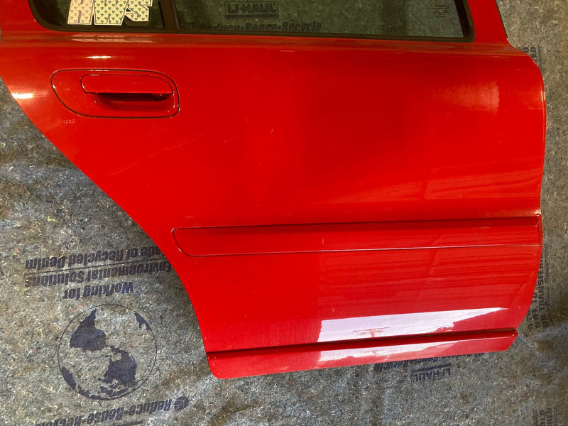2005 2006 2007 Volvo S60R S60 V70R Rear Passenger Right RH Door Red OEM #1290M