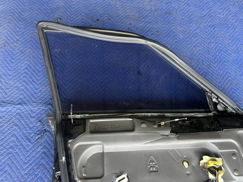 1998-2003 Jaguar XJR XJ X308 Driver Left LH Front Door Black Sedan OEM #4775E