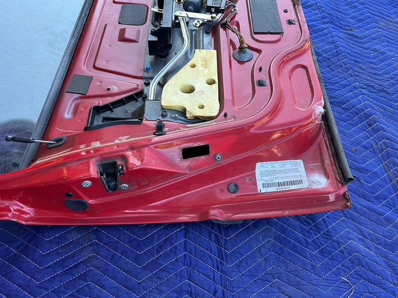 1993-1997 Volvo 850 Front Driver Left LH Door Assembly Red OEM
