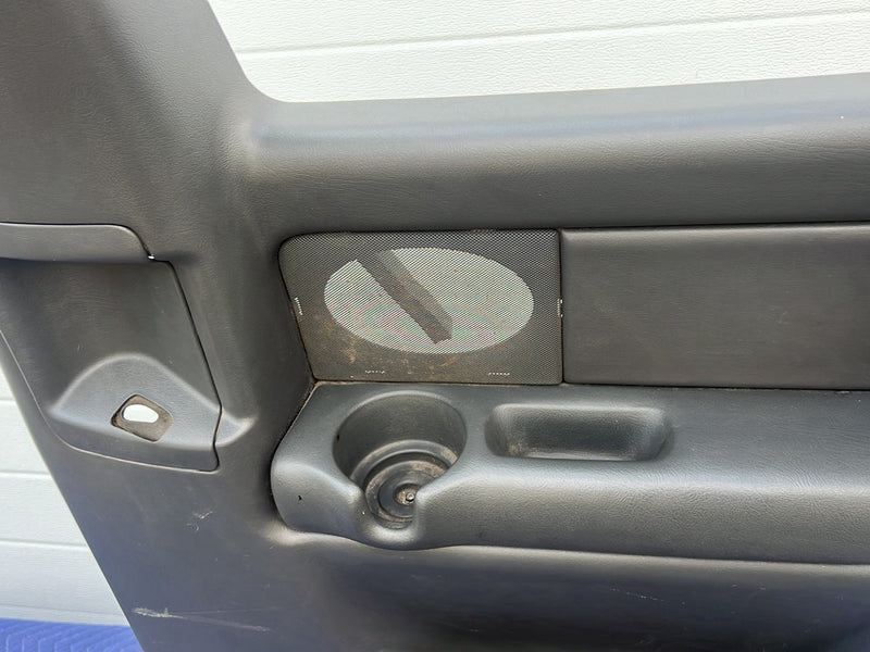 1999-2007 Chevrolet Silverado Extended Cab Rear Right Door Card Gray OEM #5493EM