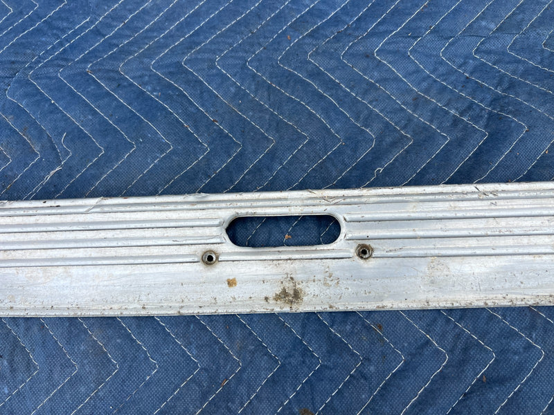1967-1974 Volvo 140 142 Coupe Rear Trunk Sill Scuff Plate Trim OEM #4852EM