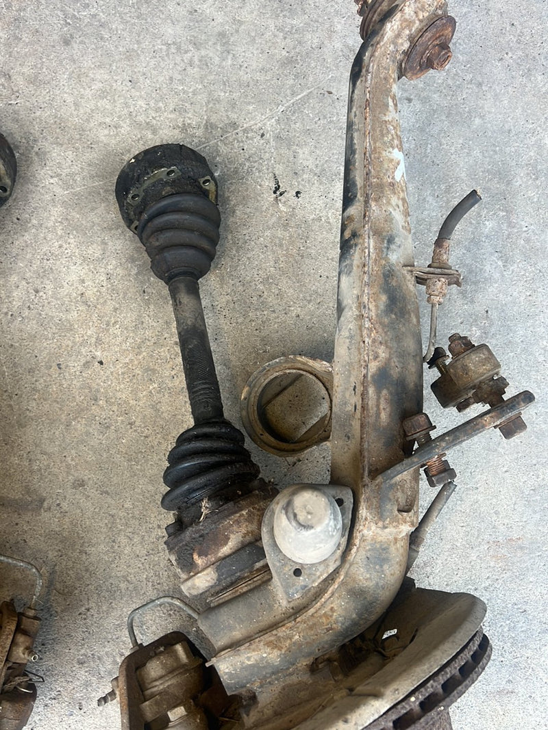 1983-1985 Porsche 944 Rear Trailing Arm Wheel Hub Knuckle Assembly OEM #2466EM