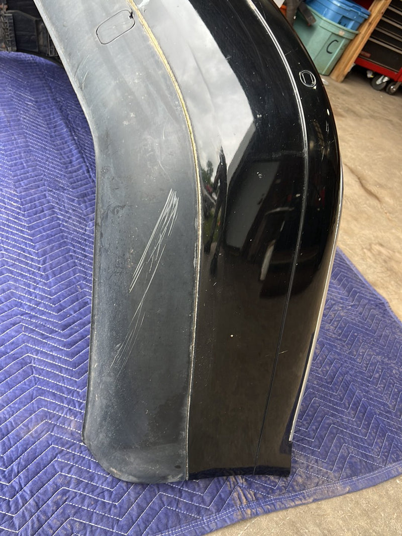 1996-2003 Audi S8 D2 A8 Rear Bumper Cover Panel Assembly Black OEM #6532EM